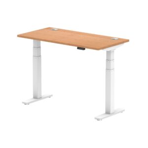Air Height Adjustable Slimline Desk With Cable Ports - Image 12