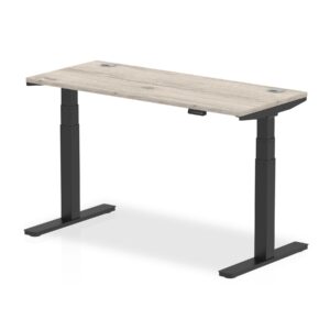 Air Height Adjustable Slimline Desk With Cable Ports - Image 22