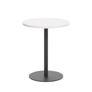 Contract Table Mid | 600mm | White/Black
