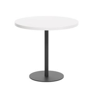 Contract Table Mid | 800mm | White/Black