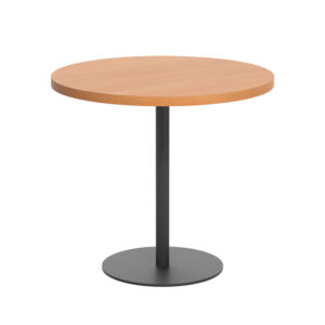 Contract Table Mid | 800mm | Beech/Black