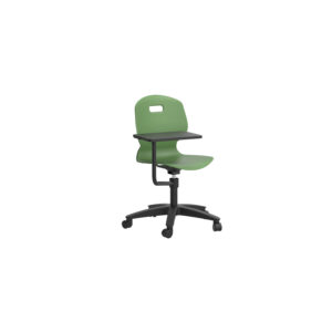 Arc Swivel Chair With Arm Tablet | Forest