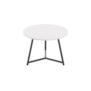 Trinity Table Low | 800mm | White/Black