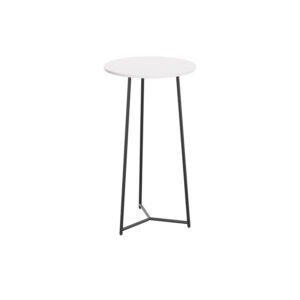 Trinity Table High | 600mm | White/Black