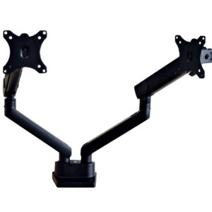 Twin Spring Assisted Monitor Arm | Black