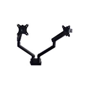 Twin Spring Assisted Monitor Arm | White