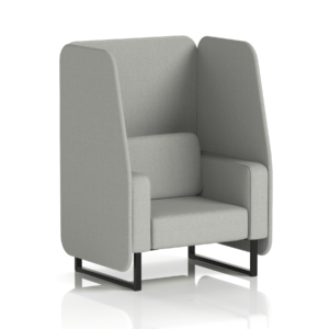 Brixworth Open Booth With Black Legs in Single Tone - Image 29