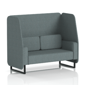 Brixworth Open Booth With Black Legs in Single Tone - Image 49