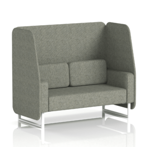 Brixworth Open Booth With White Legs in Single Tone - Image 37