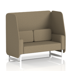 Brixworth Open Booth With White Legs in Single Tone - Image 44