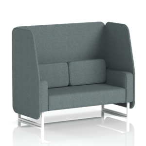 Brixworth Open Booth With White Legs in Single Tone - Image 49