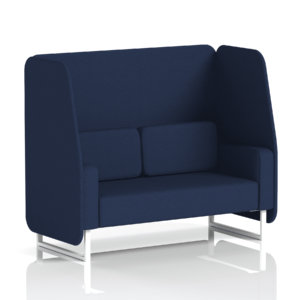 Brixworth Open Booth With White Legs in Single Tone - Image 51