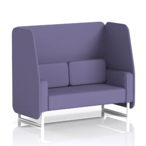 Brixworth Open Booth With White Legs in Single Tone - Image 53
