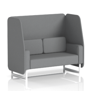 Brixworth Open Booth With White Legs in Single Tone - Image 54