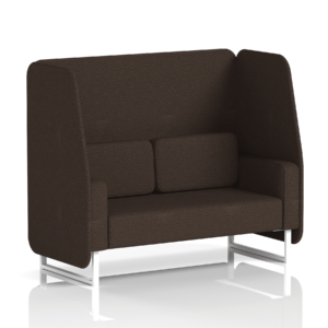 Brixworth Open Booth With White Legs in Single Tone - Image 55