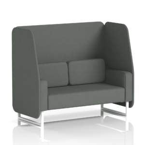 Brixworth Open Booth With White Legs in Single Tone - Image 57