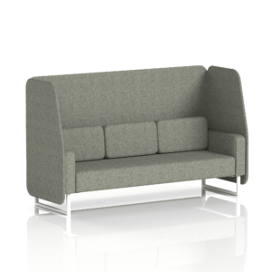 Brixworth Open Booth With White Legs in Single Tone - Image 67