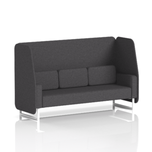 Brixworth Open Booth With White Legs in Single Tone - Image 68