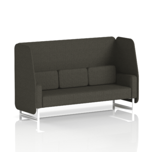 Brixworth Open Booth With White Legs in Single Tone - Image 77