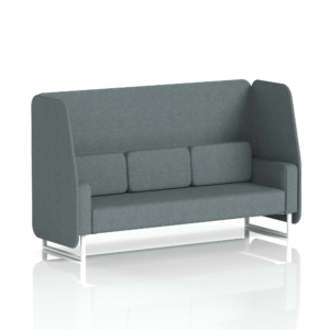 Brixworth Open Booth With White Legs in Single Tone - Image 79
