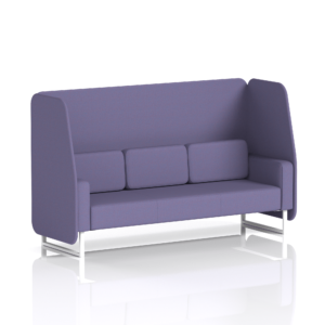 Brixworth Open Booth With White Legs in Single Tone - Image 83