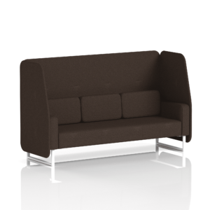 Brixworth Open Booth With White Legs in Single Tone - Image 85