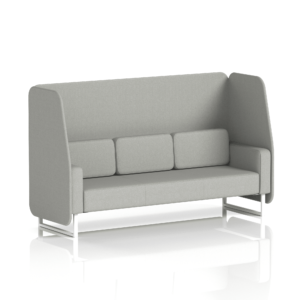 Brixworth Open Booth With White Legs in Single Tone - Image 88