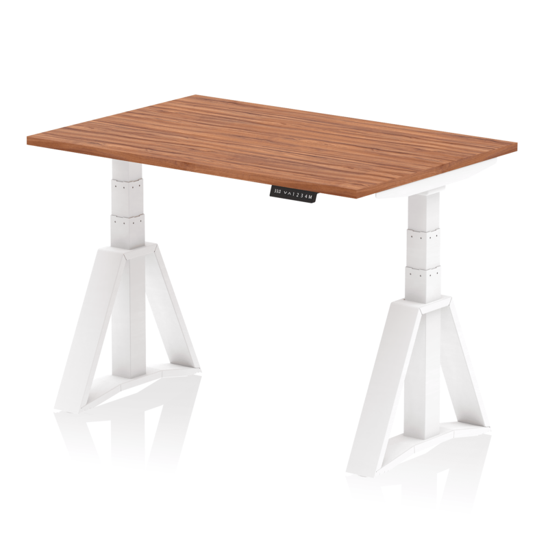 Air Height Adjustable Desk without Cable Ports With Piste Foot - Image 25