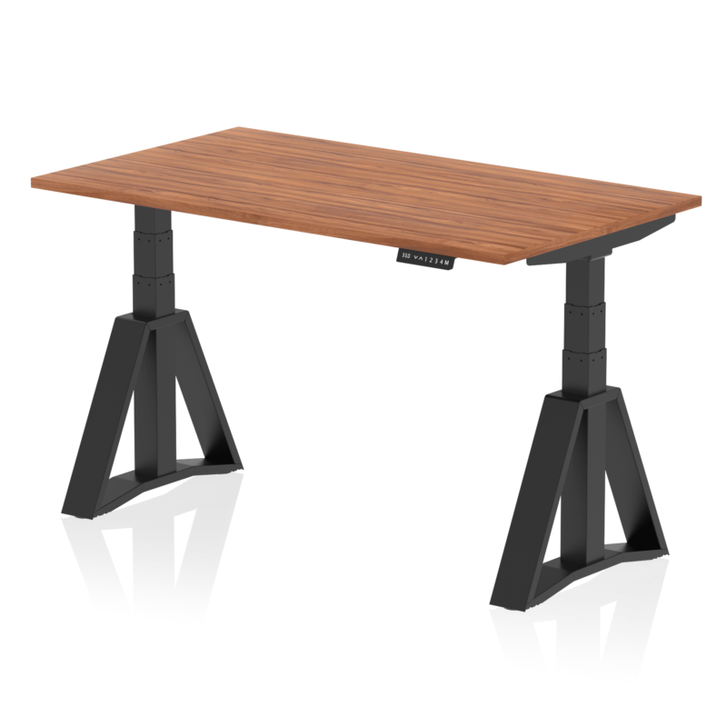 Air Height Adjustable Desk without Cable Ports With Piste Foot - Image 54