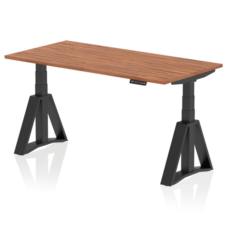 Air Height Adjustable Desk without Cable Ports With Piste Foot - Image 55